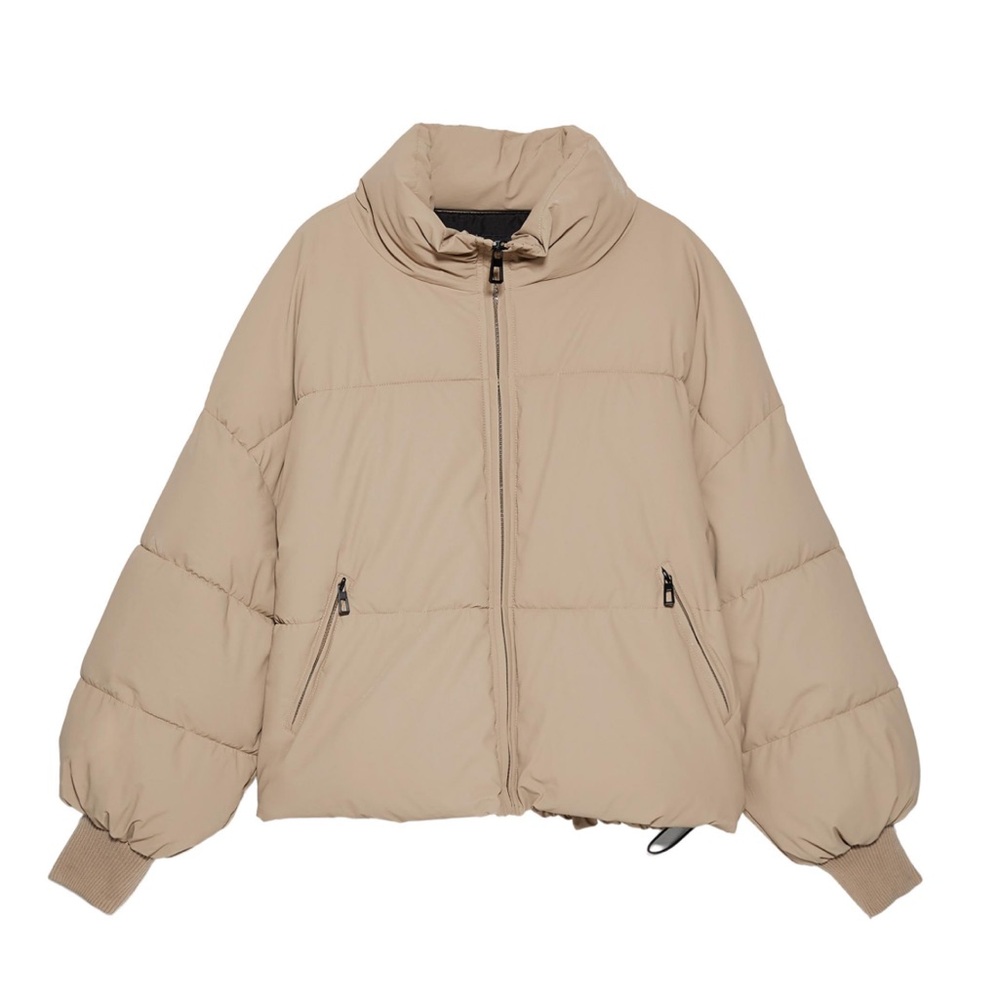 Zara Oversized Puffer Jacket TRF 4341/202/731 size XS